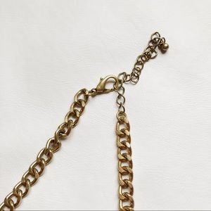 Jewelry - 3 FOR $15 -- Statement Necklace Gold Chain EUC Jewelry - 3 FOR $15 -- Statement Necklace Gold Chain EUC